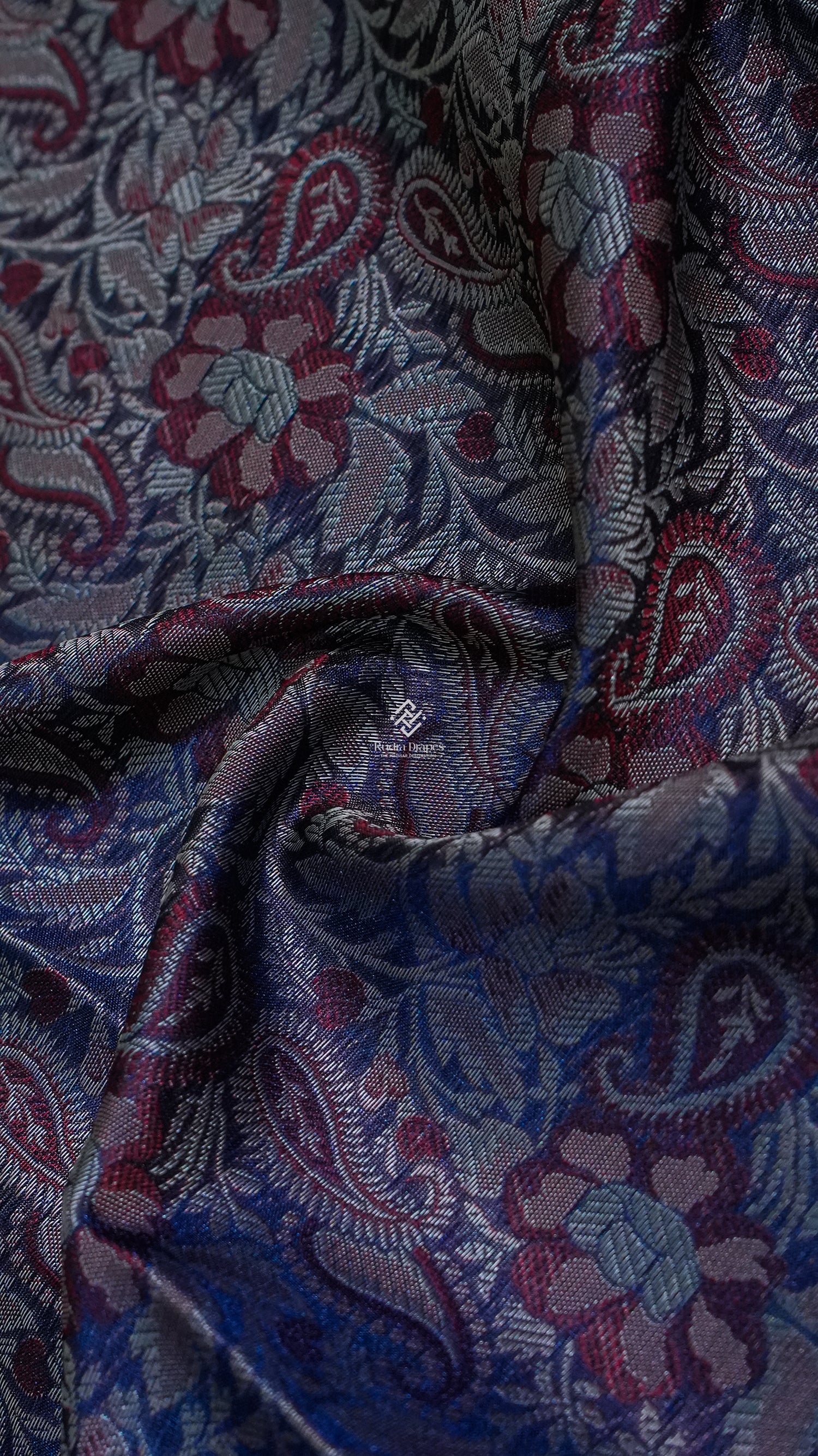 Royal Purple Katan Silk Jamewar Saree