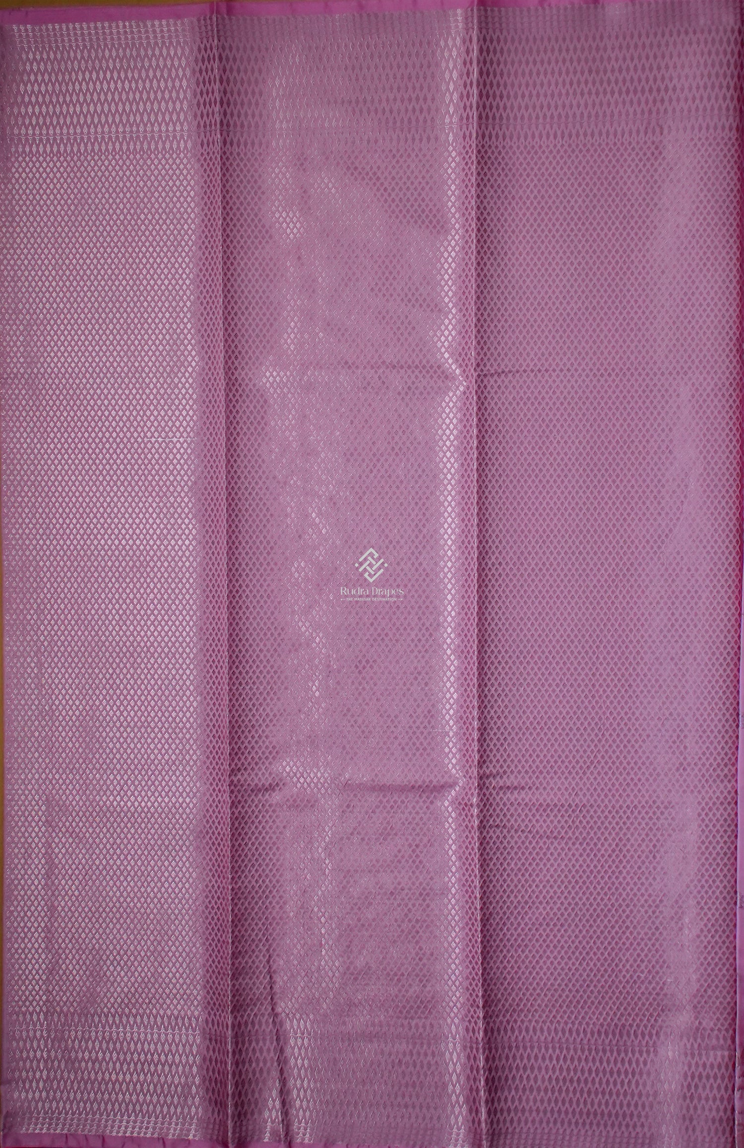 Baby Pink Russian Katan Silk Saree