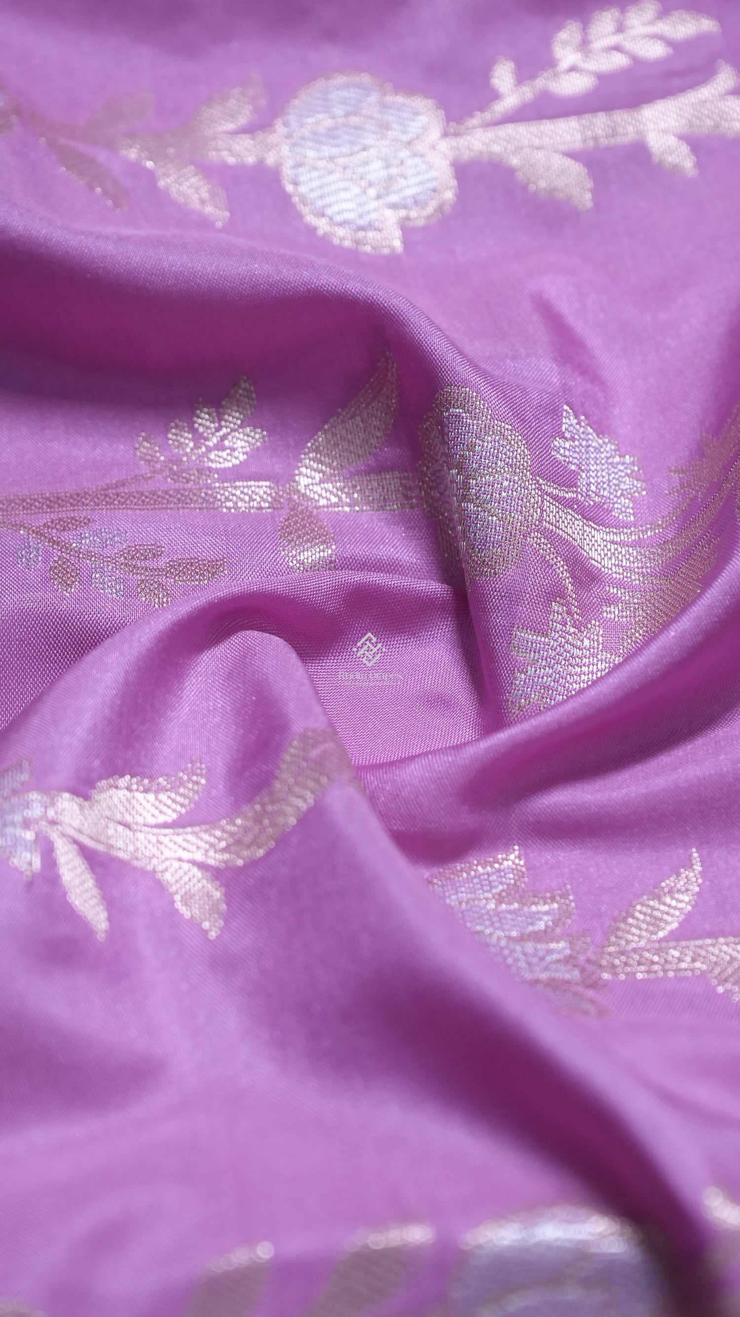 Royal Purple Russian Katan Silk Saree